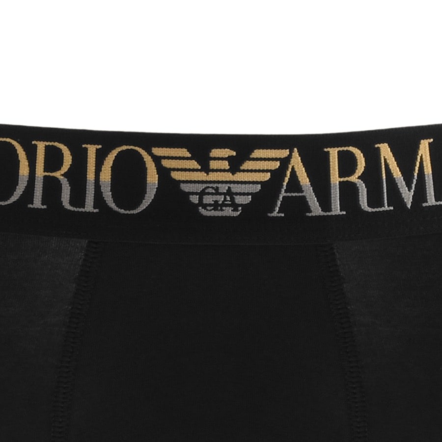 Alternative Image for ProductEmporio Armani Underwear Stretch Trunks Black3